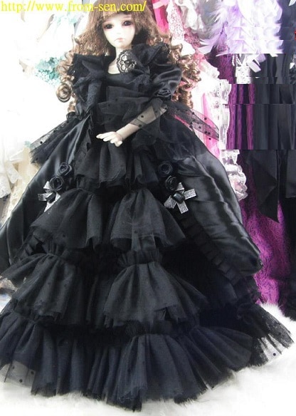 AF4004【qz】1/3MSD，SD，ＤＤ（M/L）,DDDy用ドレス3点セット