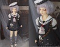 AF4146【SEN】SD/DD用セーラー服7点セット|制服/学生/児童/セーラー|◆ドール洋服（種類別）