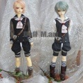 AF4147【SEN】SD少年，SD13用セーラー服6点セット|制服/学生/児童/セーラー|◆ドール洋服（種類別）