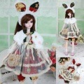 AF4167【C.X】MSD,SD/DD用洋服6点セット|女の子 セット服(総合)|◆ドール洋服（種類別）