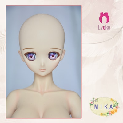ED-Head3-Mika【Evoke Doll】シリコン制1/3ドールヘッド（Mika）