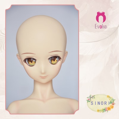 ED-Head3-Sinori 【Evoke Doll】シリコン制1/3ドールヘッド（Sinori ）
