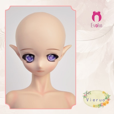 ED-Head3-vieruo【Evoke Doll】シリコン制1/3ドールヘッド（vieruo ）