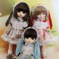 AF4422【kuyin】幼SD用洋服6点セット|女の子 セット服(総合)|◆ドール洋服（種類別）