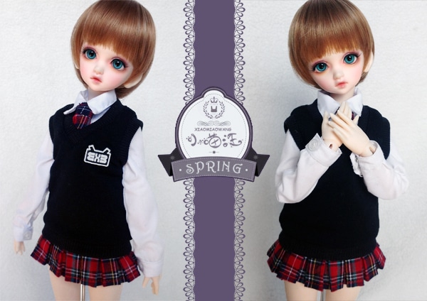 AF4706【小猫汪】MSD用制服4点セット