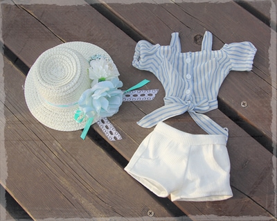 AF5008【u.u.z】1/3SD/DD用洋服3点セット（３色あり）