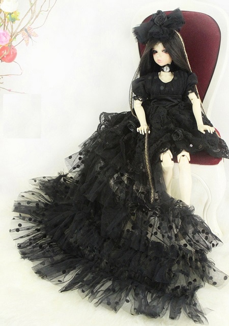 AF5307【qz】1/3MSD，SD，ＤＤ（M/L）,DDDy用ドレス4点セット