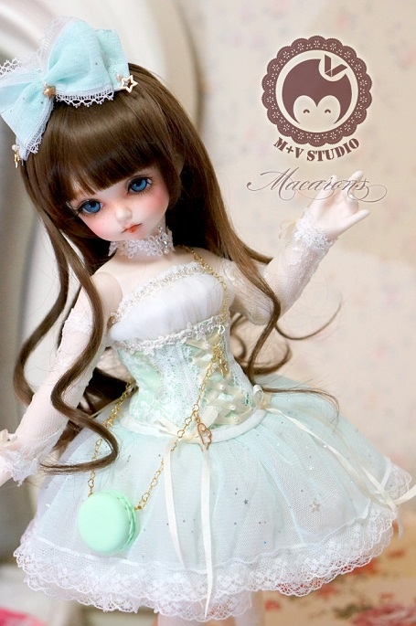 AF5354【mu】Holiday's Child 用洋服9点セット（2色あり）
