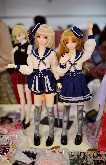 AF5556【小猫汪】1/3SD,DD(L/M)用洋服4点セット