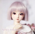 U-3362【TATA】SD/DD(頭囲22~24cm)用ウィッグ|SD/DD|◆ドールウィッグ