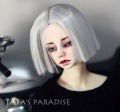 U-3376【TATA】1/4，1/3(頭囲17~24cm)用ウィッグ|SD/DD|◆ドールウィッグ