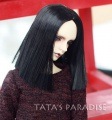 U-3375【TATA】1/4，1/3(頭囲17~24cm)用ウィッグ|SD/DD|◆ドールウィッグ