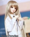 U-3381【TATA】1/4，1/3(頭囲17~24cm)用ウィッグ|SD/DD|◆ドールウィッグ