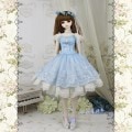 AF5949【C.X】SD/DD 用洋服7点セット|女の子カジュアル服|◆ドール洋服（種類別）