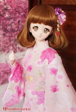 AF6058【MOMO】1/3幼SD,MSD，SD /DD/SD13女用 浴衣