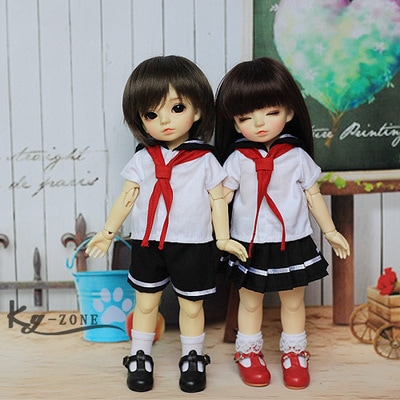 AF6099【kuyin】幼SD用洋服3点セット（2色あり）