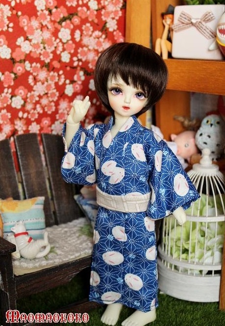 AF6114【MOMO】幼SD用 浴衣