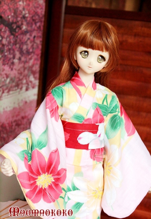 AF6194【MOMO】1/3SD/DD/SD13女用 浴衣