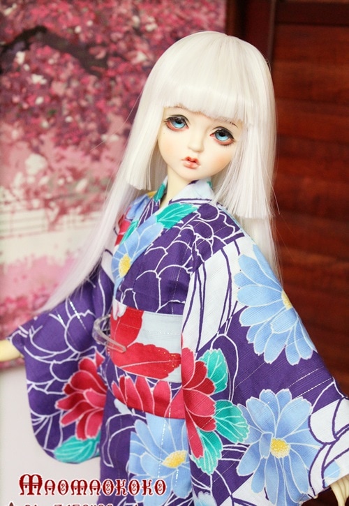 AF6196【MOMO】1/3SD/DD/SD13女用 浴衣