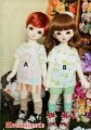 AF6220【MOMO】幼SD,MSD用洋服2点セット|男の子カジュアル服|◆ドール洋服（種類別）