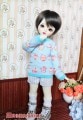 AF6289【MOMO】幼SD,MSD用洋服2点セット|男の子カジュアル服|◆ドール洋服（種類別）