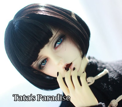 U-3443【TATA】1/3幼SD,MSD,SD/DD(頭囲15~24)用ウィッグ | ◇ドール