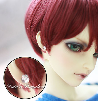 KM0976【TATA】1/3SD/DD/SD13/SD17兼用ピアス