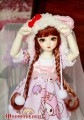 AF6391【MOMO】MSD、SD/DD用洋服5点セット|女の子カジュアル服|◆ドール洋服（種類別）