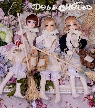 AF6531【bluebban】1/4MSD/MDD用洋服8点セット