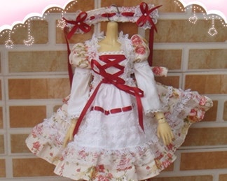 AF6558【蘇州製衣】★MSD用ドレス