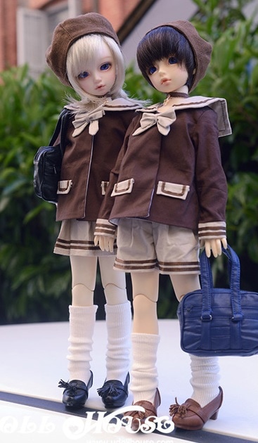 AF6765【bluebban】MSD用洋服5点セット