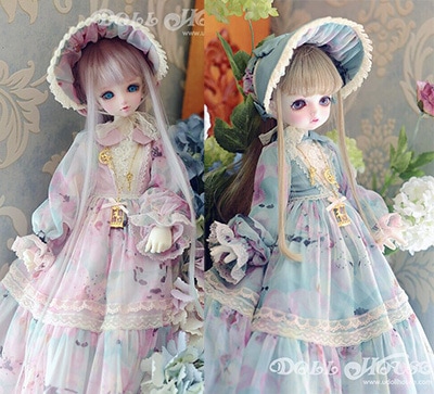 AF6769【bluebban】1/4MSD/MDD用洋服5点セット