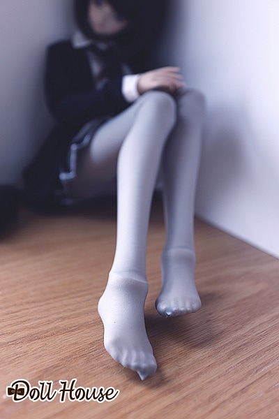 KM1064【SEN】1/3MSD,SD,DD,DY色移りにくい ストキング (グレー特殊生地)