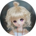 U-3527【TATA】幼SD、MSD,SD/DD(頭囲15~24cm)用ウィッグ|SD/DD|◆ドールウィッグ
