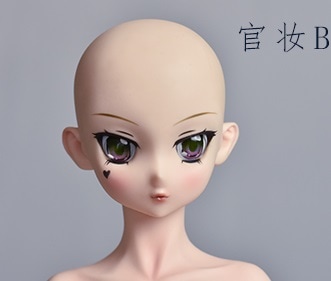 ED-Head3-Lin【Evoke Doll】シリコン制1/3ドールヘッド（Lin）