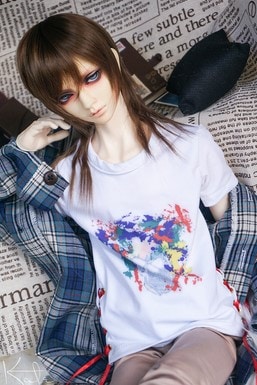 AF6997【inyx】1/3SD13,SD17用シャツ（白色）