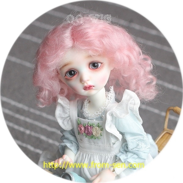 U-3575【B.T】 1/6,(頭囲15~17.5cm)用ウィッグ