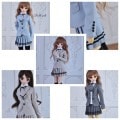 AF7219【独舞天堂】SD/DD、MSD洋服5点セット