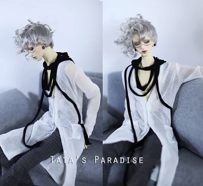 AF7256【TATA】1/3MSD,SD13,SD17用カーディガン+マフラー