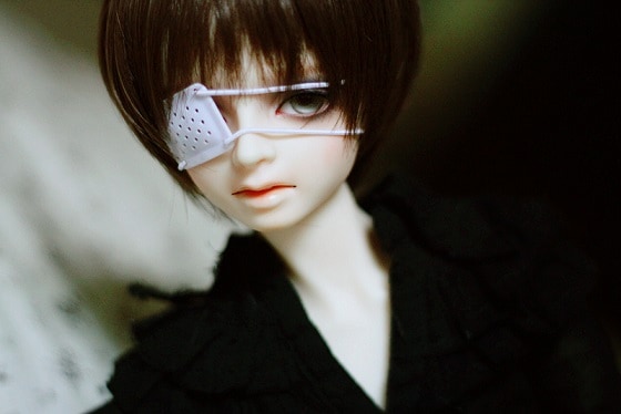 KM0213【TATA】★1/3,1/4ドール用眼帯