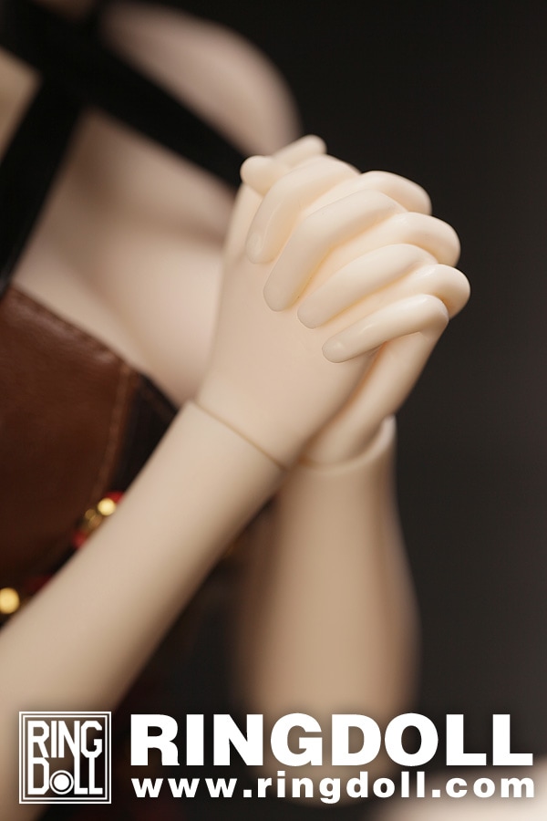 RD-RTGhand01【Ringdoll】球体関節ドール60cmドール用ハンド<BR> （RTGhand01）