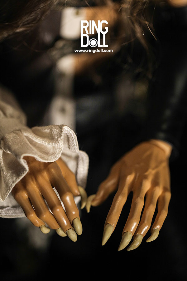 RD-Werewolfhands【Ringdoll】球体関節ドール72cmドール用グーハンド<BR> （Werewolfhands）