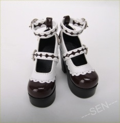 KT-M-369【yg】1/4ドール用靴(足幅2.5ｃｍ、長さ5.5ｃｍ以内)