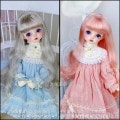 U-3644【mini】幼SD、MSD,ＳＤ/DD,blythe(頭囲15~27cm)用ウィッグ|SD/DD|◆ドールウィッグ