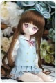 U-3646【mini】幼SD、MSD,ＳＤ/DD頭囲15~27cm)用ウィッグ|SD/DD|◆ドールウィッグ