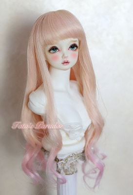 U-3658【TATA】1/3幼SD，MSD,SD/DD(頭囲15~24cm)用ウィッグ