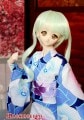 AF7377【MOMO】MSD，SD/DD/SD13女用 浴衣|ゆかた|◆ドール洋服（種類別）