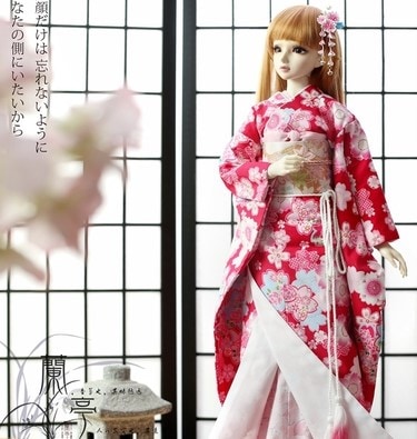 AF7395【L.T】1/3幼SD,MSD,SD,DD（L/M），SD13,SD17男用着物－芫訶