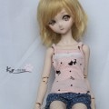 KM1208【kuyin】MSD、SD/DD/DDDY用キャミソール|パジャマ系/ベビードール/キャミ|◆ドール洋服（種類別）