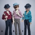 AF7504【D.T】MSD用洋服6点セット|男の子カジュアル服|◆ドール洋服（種類別）